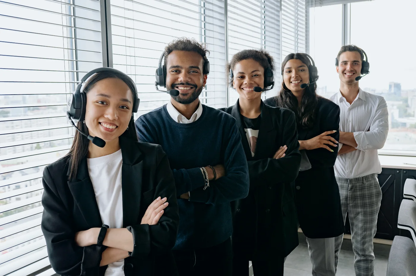 A business team reviewing payment operations